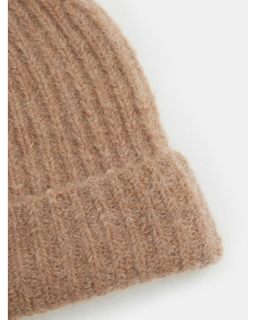 Hush Natural Riley Rib Beanie