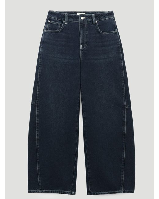 Hush Blue Bree Horseshoe Barrel Leg Jeans