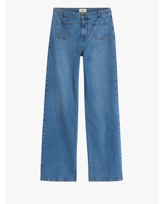 Hush Blue Rowan Flared Jeans