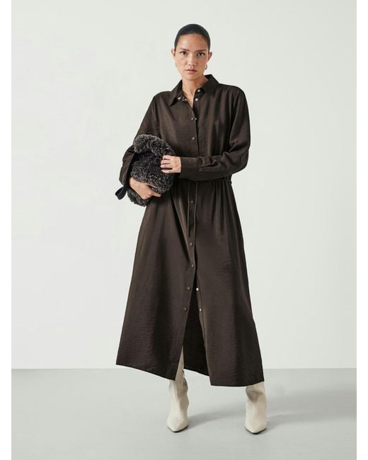 Hush Multicolor Martina Midi Shirt Dress