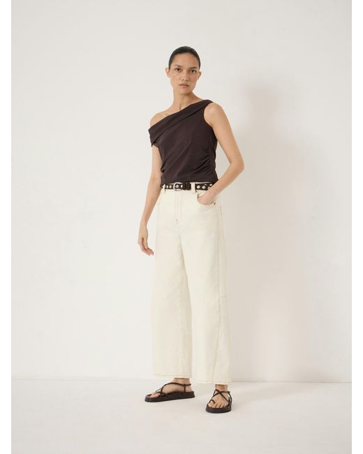 Hush Natural Nya Twist Jersey Top