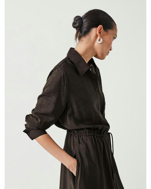 Hush Multicolor Martina Midi Shirt Dress