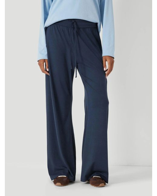 Hush Blue Amie Wide Leg Joggers