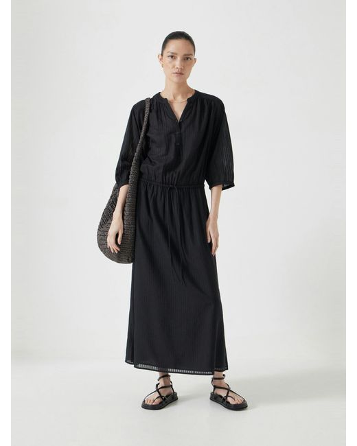 Hush White Lhea Midi Dress