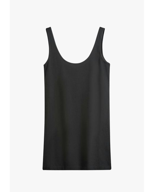 Hush Black Marcy Long Line Tank