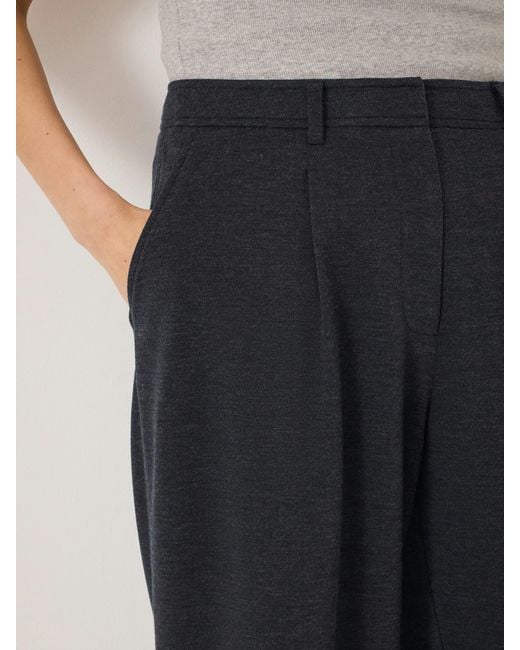 Hush Blue Rian Jersey Tailored Trousers