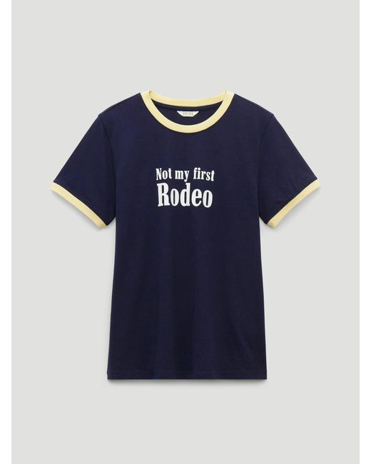 Hush Blue Not My First Rodeo Graphic T-Shirt