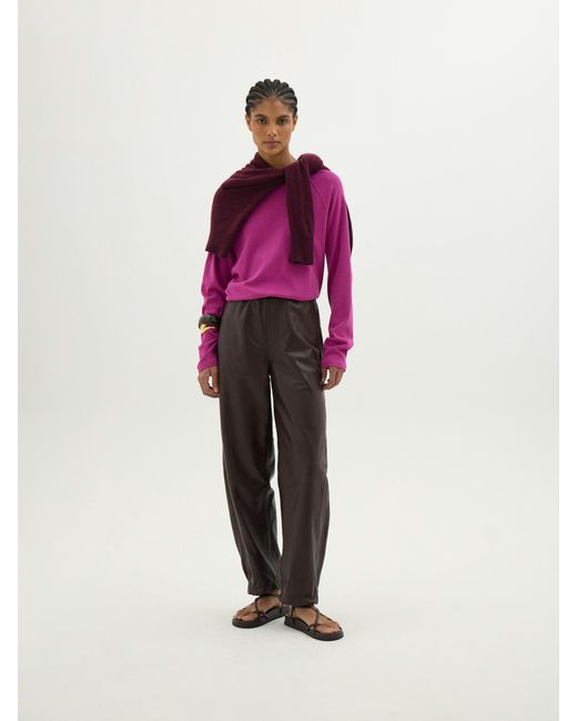 Hush Purple Matilda Raglan Top