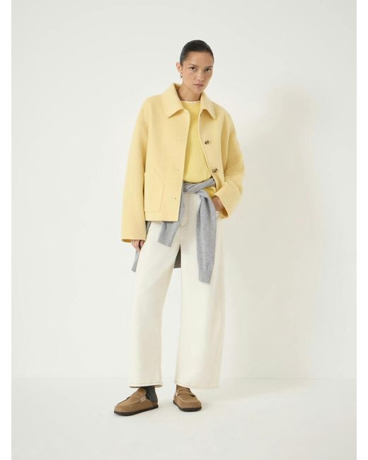 Hush Metallic Pure Wool Double Faced Jacket