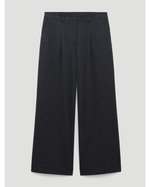 Hush Blue Rian Jersey Tailored Trousers