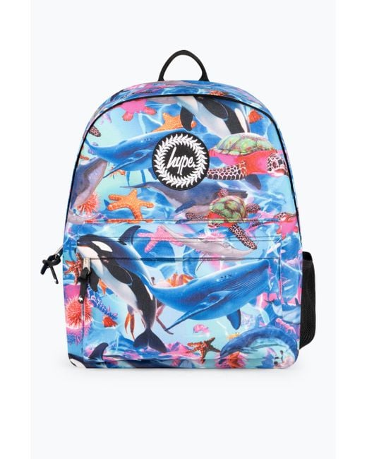 Hype Blue Hype Kids Sea Life Iconic Backpack