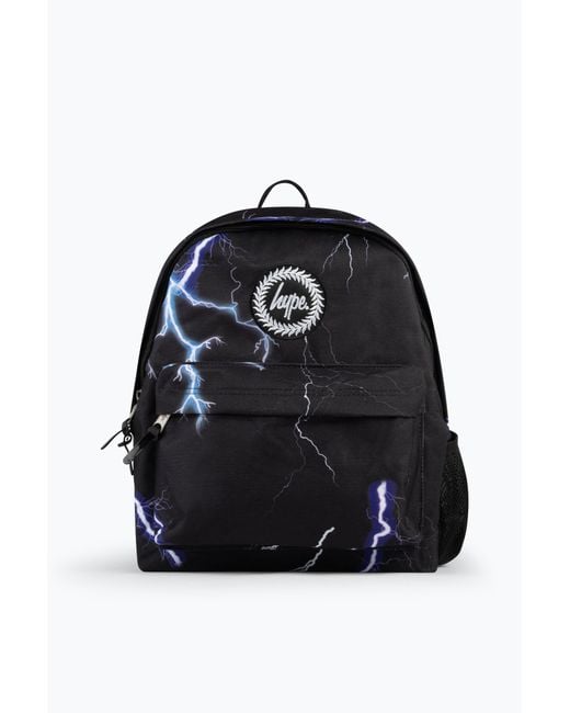 Hype Black Hype Boys Lightning Iconic Backpack
