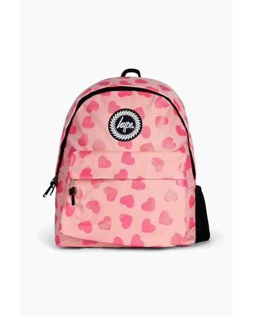 Iconic Backpack Hype Pink Backpack Hype Hype Girls Iconic Glitter
