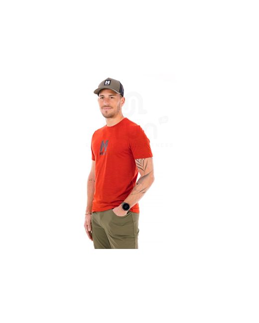 Ubic Wool Ts Millet de hombre de color Red