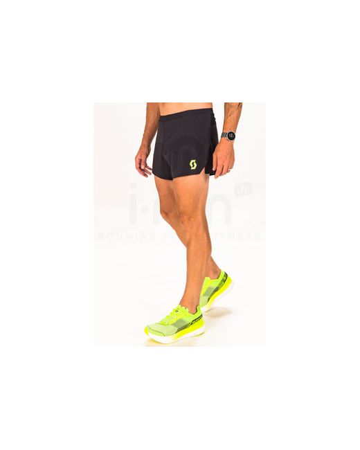 Pantalón Corto Rc Run Split Scott de hombre de color Black