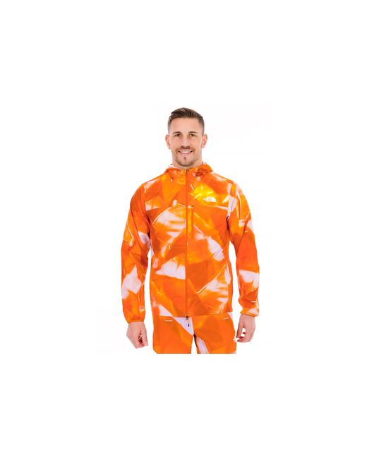 Chaqueta Higher Run The North Face de hombre de color Orange