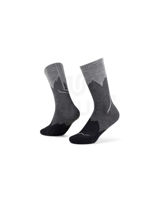 Lightweight Merino Wool Crew Buff de color Black