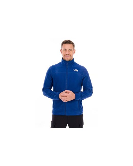 100 Glacier Full Zip The North Face de hombre de color Blue