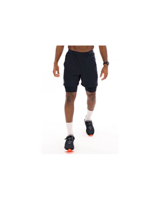 Pantalón Corto Vanish Woven 2 En 1 Under Armour de hombre de color Black
