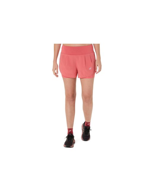 Pantalón Corto Road 2 En 1 Negro Asics de color Black
