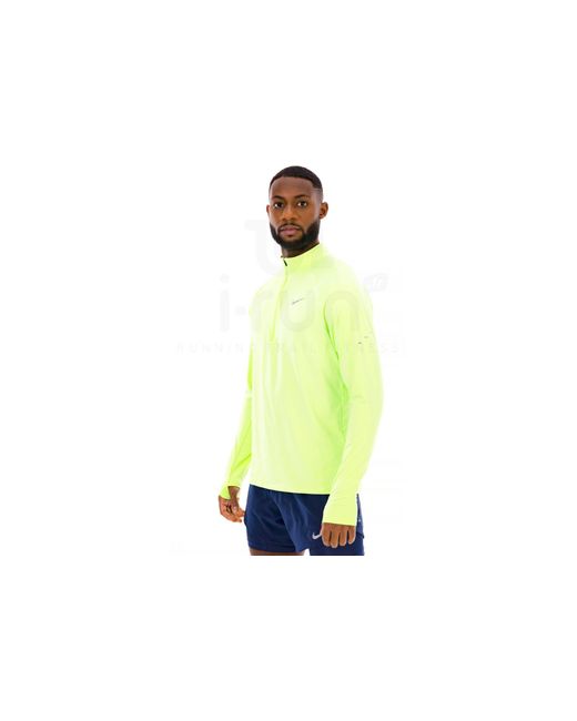 Stride 1/4 Zip Nike de hombre de color Black