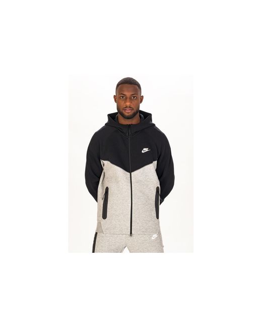 Chaqueta Tech Fleece Windrunner Nike de hombre de color Black