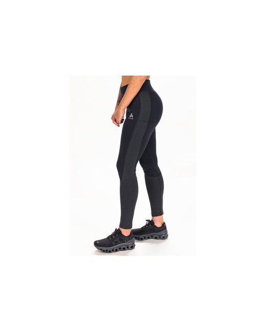 Mallas Largas Run Easy Warm Eco W Odlo de color Black