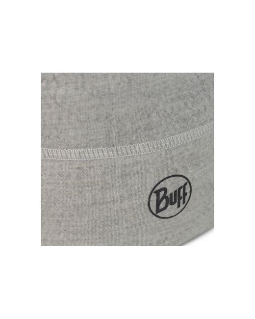 Merino Wool Solid Buff de color Gray