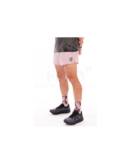 Racing Split Compressport de hombre de color Black