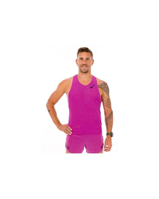 Camiseta De Tirantes Dri-Fit Adv Aeroswift Nike de hombre de color