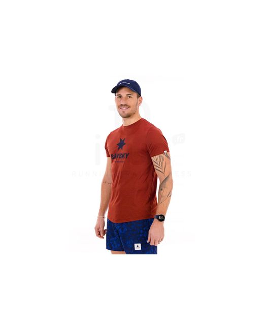 Logo Combat Logo Saysky de hombre de color Red