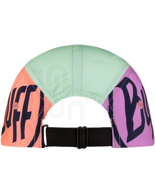 5 Panel Go Cap Buff de color Green
