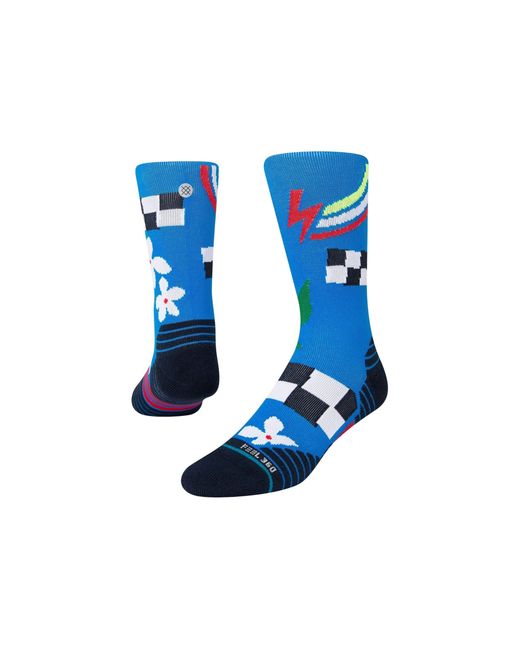 Calcetines Brickyard Race Crew Stance de color Blue