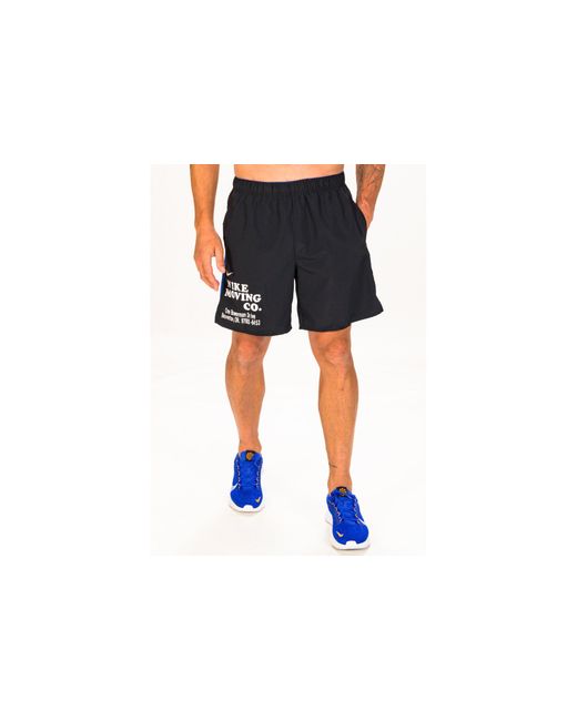 Pantalón corto Challenger Moving Nike de hombre de color Black
