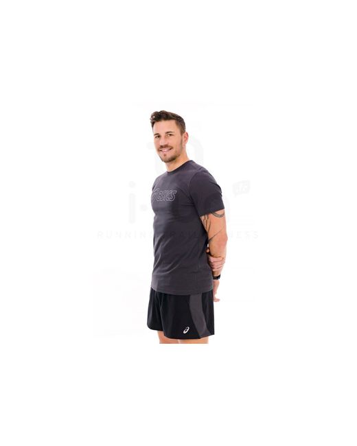 Logo Asics de hombre de color Black