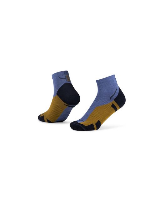 Lightweight Merino Wool Quarter Buff de color Blue