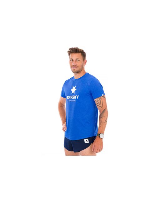 Logo Combat Logo Saysky de hombre de color Blue