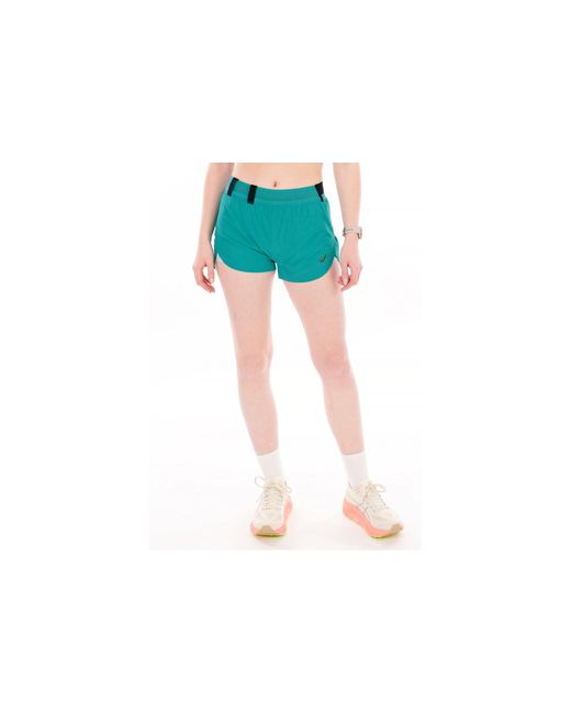 Pantalón Corto Metarun Split Asics de color Black