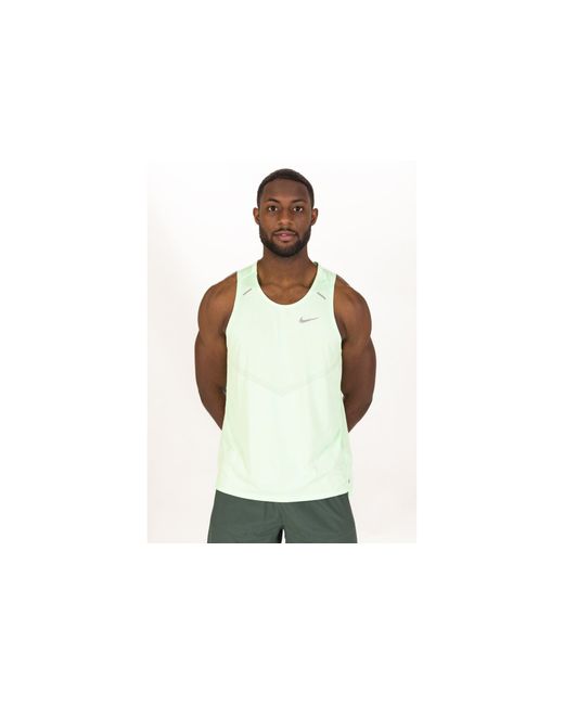 Camiseta de tirantes Breathe Rise 365 Nike de hombre de color Green