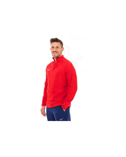 Training 1/4 Zip Nike de hombre de color Red