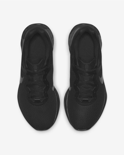 Nike 's Wide Fit Dd8475-001 Revolution 6 Running Trainers in Black for Men  | Lyst