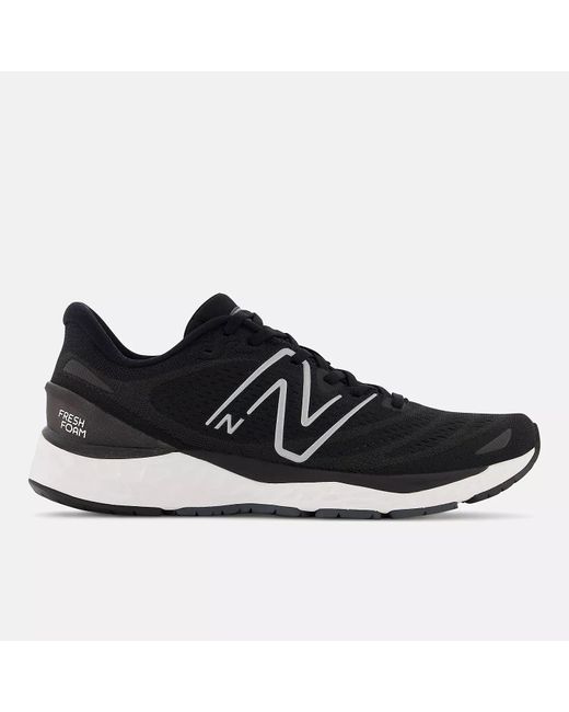 New Balance 's Wide Fit Msolvpw4 Walking Trainers in Black for Men | Lyst