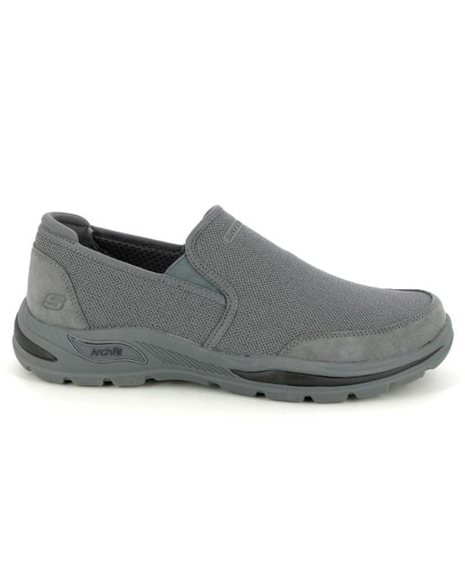 Skechers Canvas 's Wide Fit Motley 
