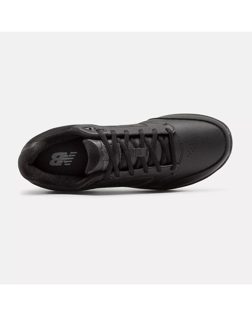 New Balance Leather S Wide Fit Mw928bk3 