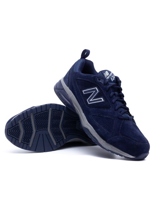 New Balance S Wide Fit Mx624nv4 Trainers in Navy (Blue) - Save 22% | Lyst