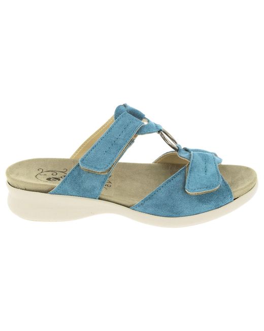 maler pisk Calamity DB Shoes S Wide Fit Db Scooter Mule Sandals in Blue | Lyst
