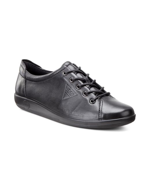 hjælpe Haiku glæde Ecco 's Wide Fit Soft 2.0 Shoes in Black | Lyst