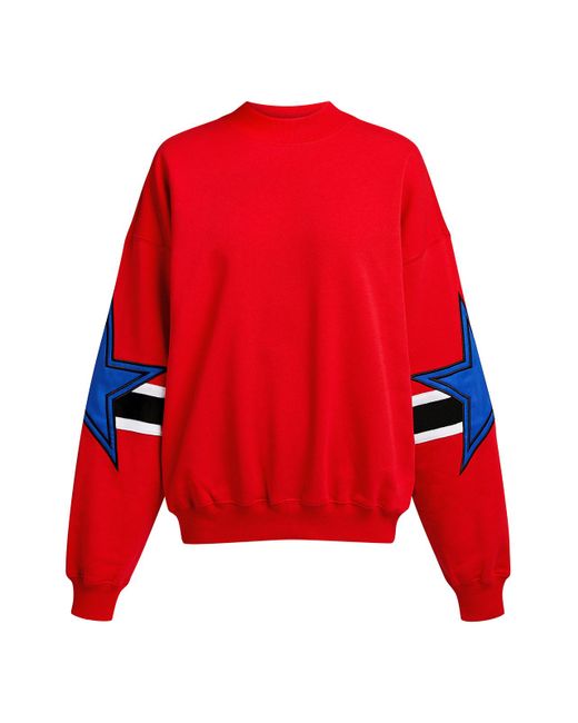 oversized star sweatshirt