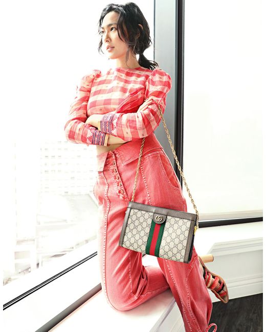 ophidia gg supreme canvas pouch