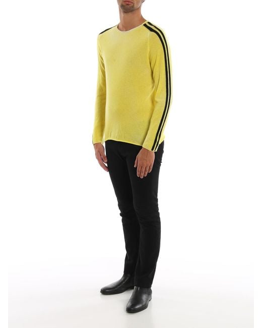 yellow cashmere sweater